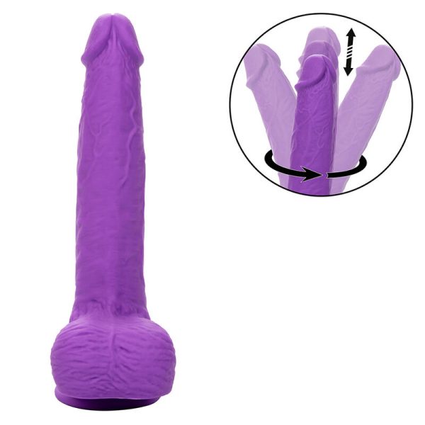 CALEXOTICS - STUDS VIBRADOR ROTATIVO E RECARREGÃVEL 10 VIBRAÃÃES ROXO - Imagen 6