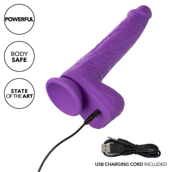 CALEXOTICS - STUDS VIBRADOR ROTATIVO E RECARREGÃVEL 10 VIBRAÃÃES ROXO - Imagen 7
