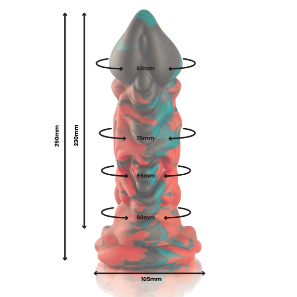 EPIC - PHOBOS DILDO CRIANÃA DO AMOR E DO DELÃCIA TAMANHO GRANDE - Imagen 3