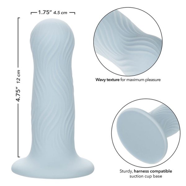 CALEXOTICS - WAVE RIDER PLUG ANAL DE ESPUMA AZUL - Imagen 7