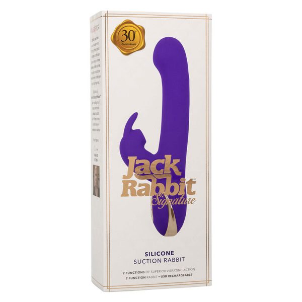 CALEXOTICS - JACK RABBIT VIBRADOR E ESTIMULADOR 7 VIBRAÃÃES E MODO DE SUCÃÃES AZUL - Imagen 10