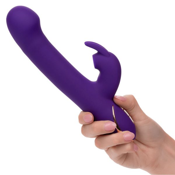 CALEXOTICS - JACK RABBIT VIBRADOR E ESTIMULADOR 7 VIBRAÃÃES E MODO DE SUCÃÃES AZUL - Imagen 7