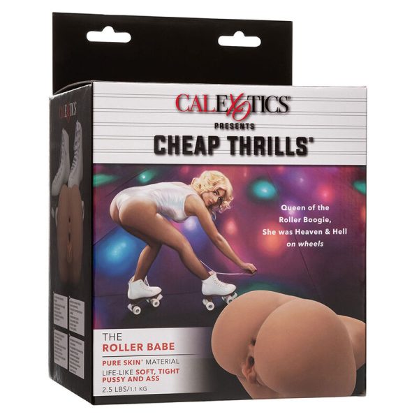 CALEXOTICS - THE ROLLER BABE DUPLO MASTURBADOR REALÃSTICO CARNE - Imagen 9