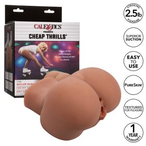 CALEXOTICS - THE ROLLER BABE DUPLO MASTURBADOR REALÃSTICO CARNE