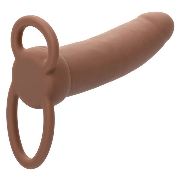 CALEXOTICS - MAXX THICK DUAL PENETRATOR 10 VIBRAÃÃES MARROM - Imagen 4
