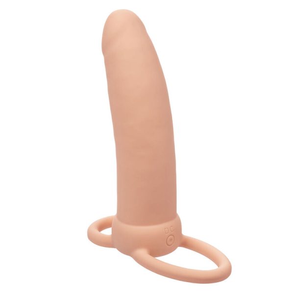 CALEXOTICS - MAXX THICK DUAL PENETRATOR 10 VIBRAÃÃES CARNE - Imagen 2