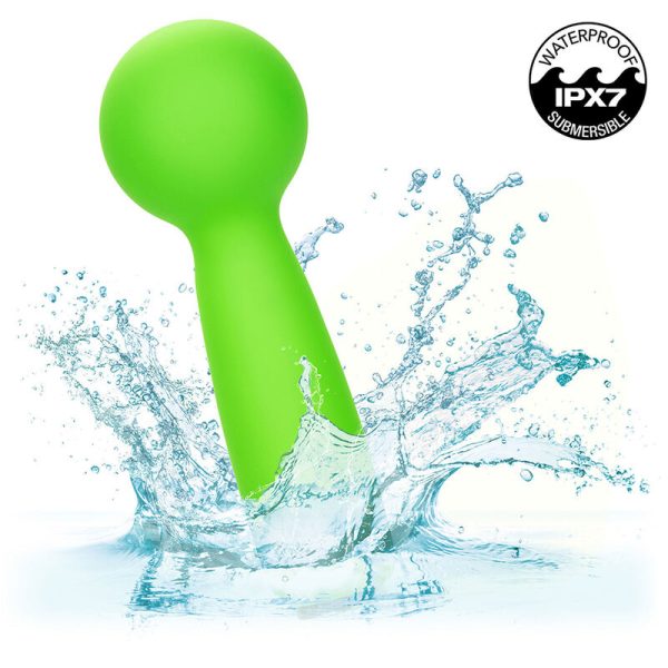 CALEXOTICS - NEON VIBES BUBBLY VIBE O MINI MASSAGEADOR 10 VIBRAÃÃES VERDE - Imagen 9