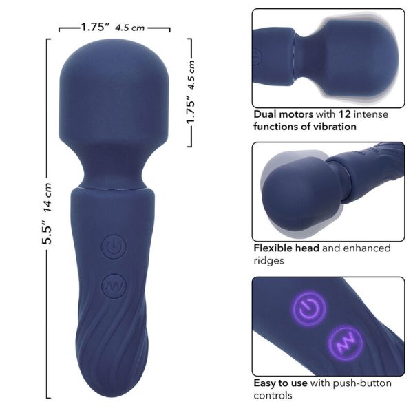 CALEXOTICS - CHARISMA CHARM MASSAGER 12 FUNÃÃES ROXO - Imagen 6