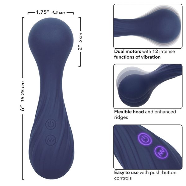 CALEXOTICS - CHARISMA TEMPTATION MASSAGER 12 FUNÃÃES ROXO - Imagen 8