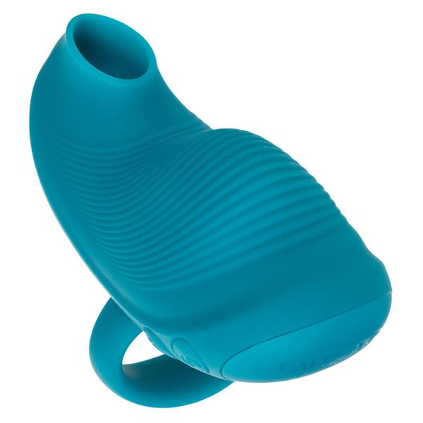 CALEXOTICS - ENVY HANDHELD ROLLING BALL MASSAGER 7 VIBRAÃÃES AZUL - Imagen 4