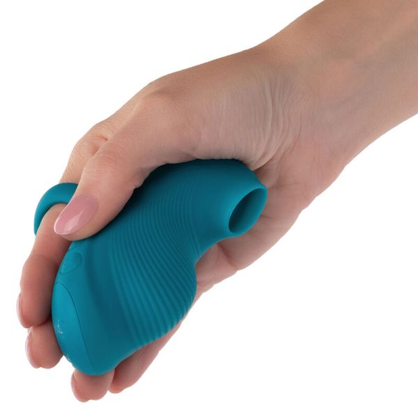 CALEXOTICS - ENVY HANDHELD ROLLING BALL MASSAGER 7 VIBRAÃÃES AZUL - Imagen 7