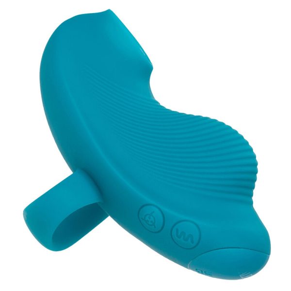 CALEXOTICS - ENVY HANDHELD ROLLING BALL MASSAGER 7 VIBRAÃÃES AZUL - Imagen 3