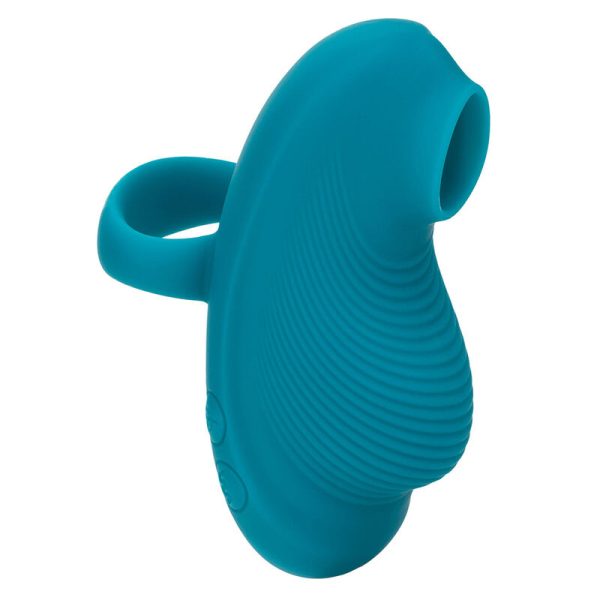 CALEXOTICS - ENVY HANDHELD ROLLING BALL MASSAGER 7 VIBRAÃÃES AZUL - Imagen 2