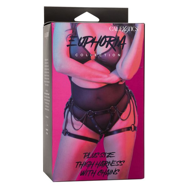 CALEXOTICS - EUPHORIA MULTICAIN THIGH HARNESS PREMIUM TAMANHO PLUS - Imagen 5