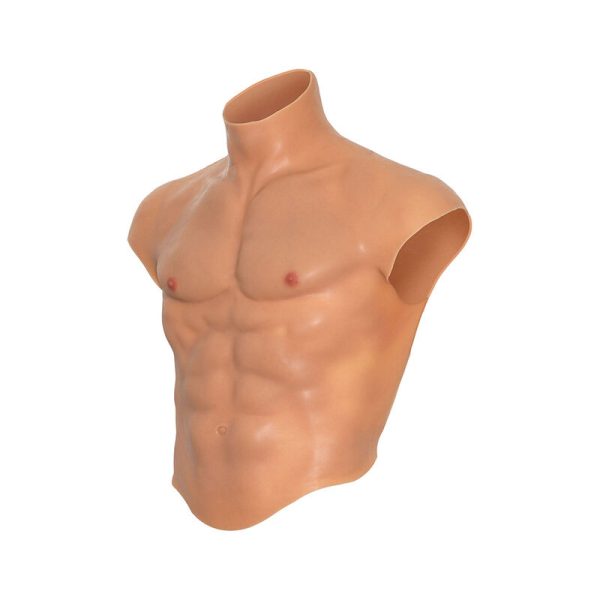 HIDDEN DESIRE - ALTER EGO SILICONE MASCULINO TRONCO CAMISA COM CARNE ABS - Imagen 2