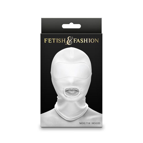 NS NOVELTIES - FETISH & FASHION BOCA CAPUZ NYLON BRANCO - Imagen 2