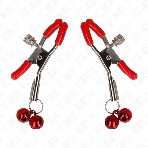 KINK - GRAMPO DE BICO DUPLO VERMELHO VERMELHO 6 CM - Imagen 2