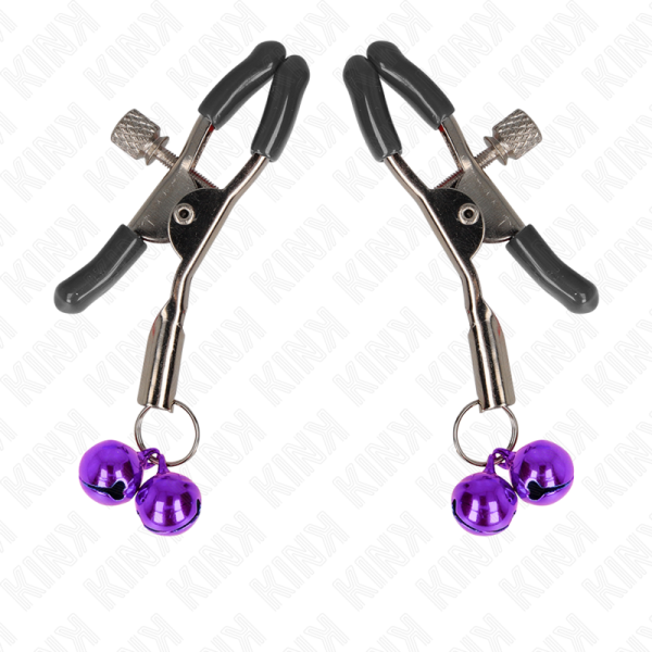 KINK - GRAMPO DE BICO DUPLO SINO ROXO 6 CM - Imagen 2