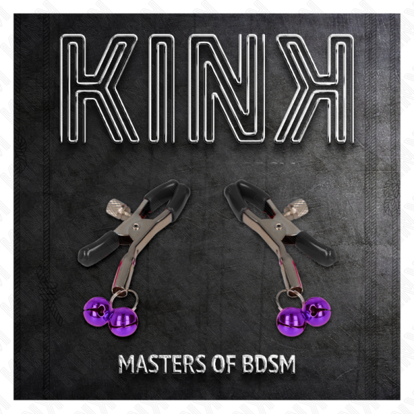 KINK - GRAMPO DE BICO DUPLO SINO ROXO 6 CM - Imagen 5