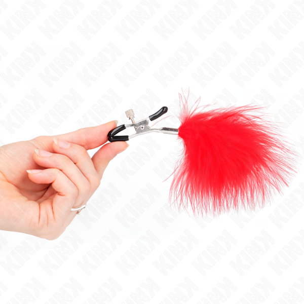 KINK - GRAMPO DE PENA VERMELHO 7 CM - Imagen 4