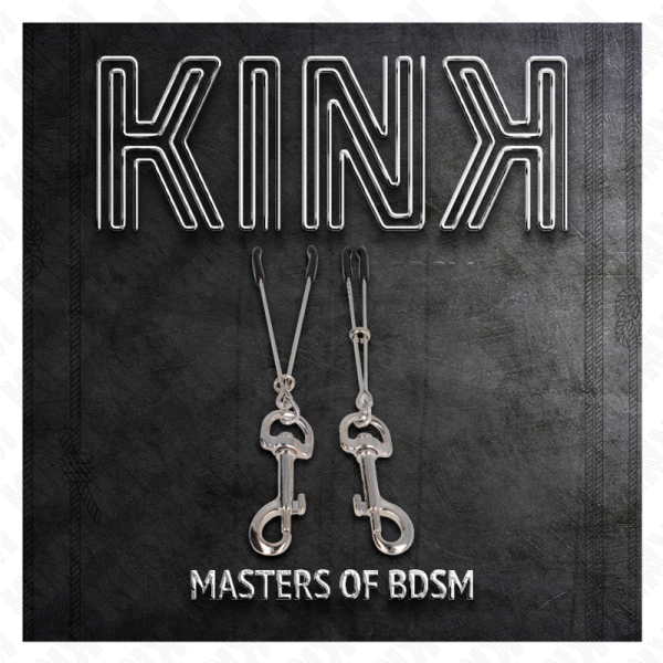 KINK - GRAMPO DE BICO FINO GANCHO PRATA 7 CM - Imagen 5