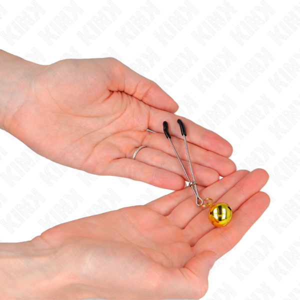 KINK - PINÃAS DE BINO FINAS OURO 7 CM - Imagen 3
