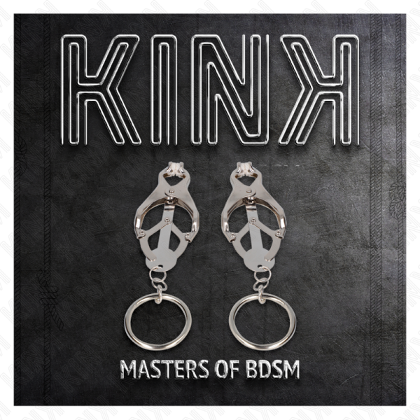 KINK - O-RING TREVO JAPONÃS GRAMPOS DE BICO PRATA - Imagen 5