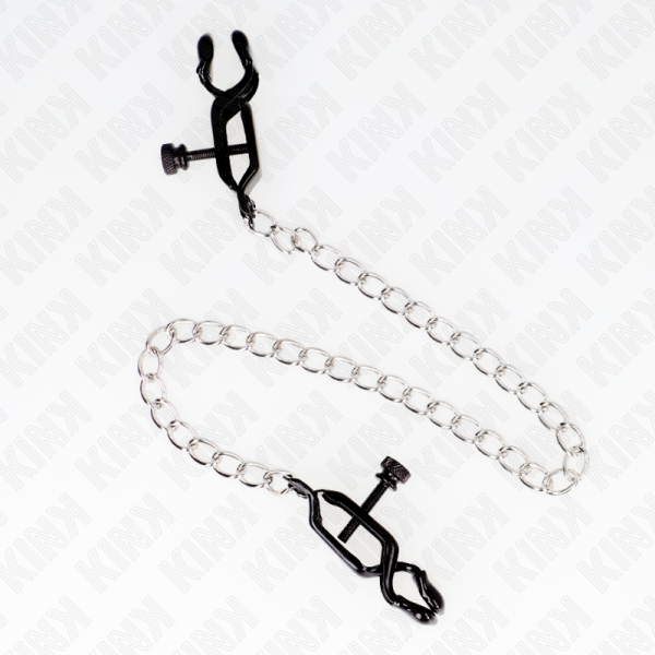 KINK - PINÃAS DE CORRENTE PLANA PRATA 30 CM - Imagen 2