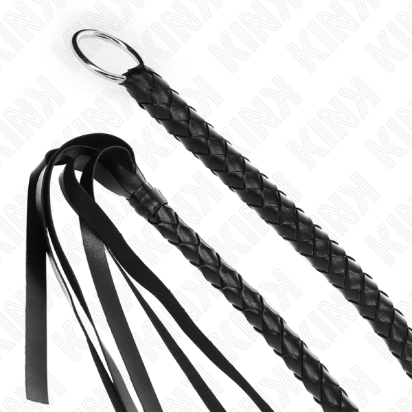 KINK - CHICOTE DE SERPENTE COM ANEL DE MÃO PRETO 65 CM - Imagen 4