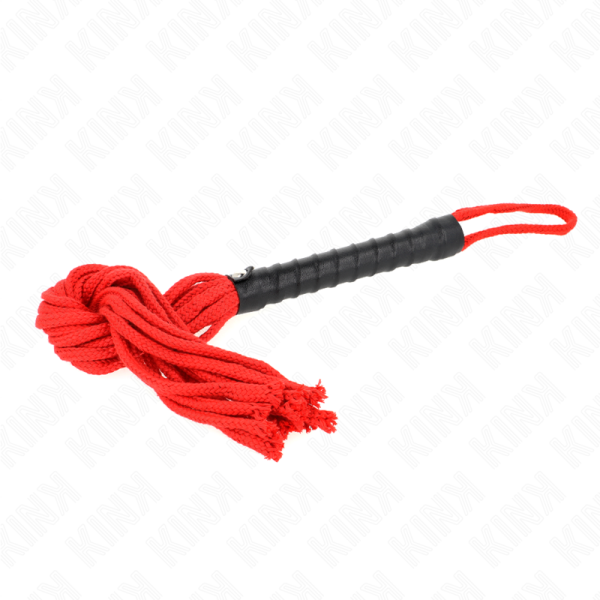 KINK - CHICOTE DE CORDA ROJO 56 CM - Imagen 2