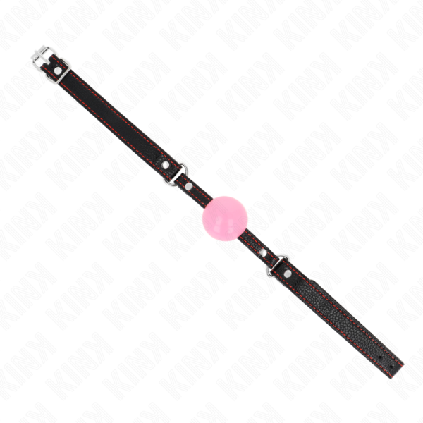 KINK - BOLA OURO ROSA 4 CM MORDAÃA 60 x 2 CM - Imagen 3
