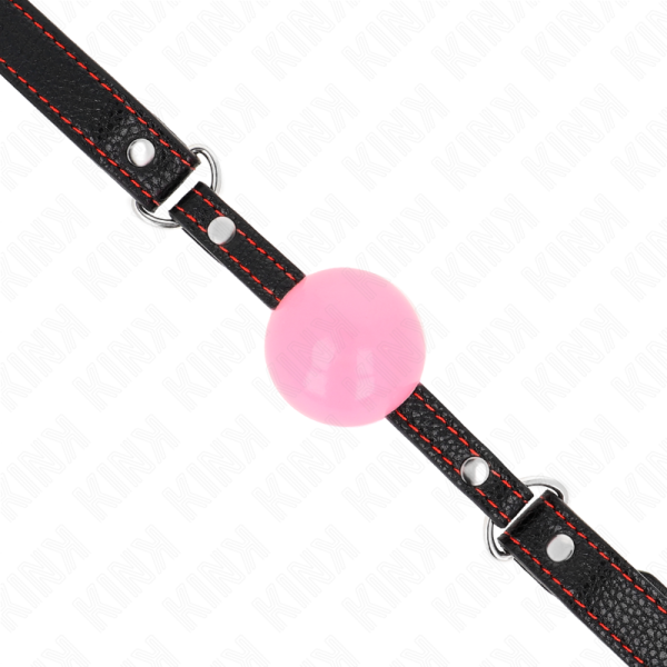 KINK - BOLA OURO ROSA 4 CM MORDAÃA 60 x 2 CM - Imagen 4