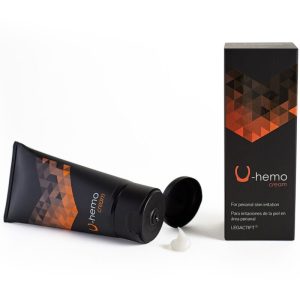 500 COSMETICS - CREME U-HEMO PARA IRRITAÃÃO DA PELE NA ÃREA PERIANAL 60 ML