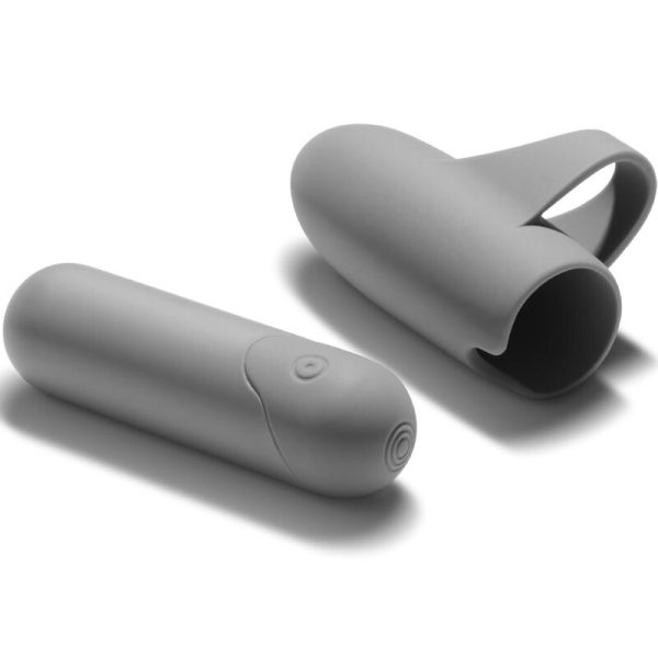 BIJOUX - MELHOR QUE SEU EX VIBRADOR BULLET 10 VIBRAÃÃES CINZA - Imagen 3