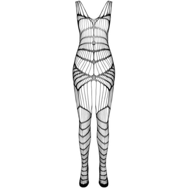 PASSION - BS 102 BODYSTOCKING PRETO TAMANHO ÃNICO - Imagen 3