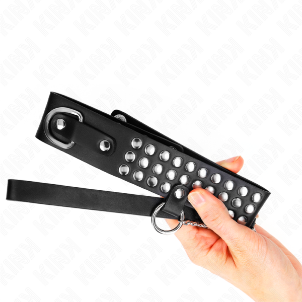 KINK - COLAR COM ALÃA 65 CM COM BRILHANTE AJUSTÃVEL 37-42 CM X 5,3 CM - Imagen 4
