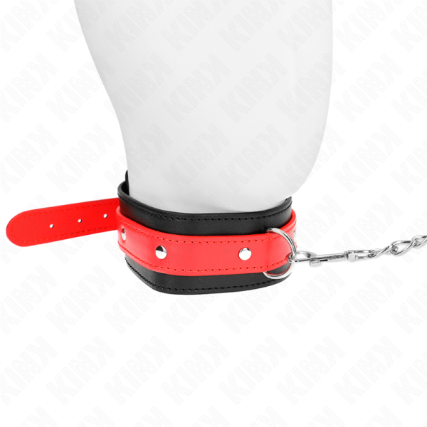 KINK - COLAR COM ALÃA VERMELHA 65 CM AJUSTÃVEL 36-43 CM X 5 CM - Imagen 3