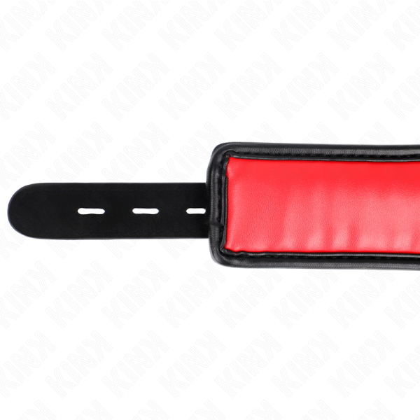 KINK - COLAR COM ESPONJA ALÃA DE IMITAÃÃO DE COURO MODELO 3 AJUSTÃVEL 37-54 CM X 3 CM - Imagen 6