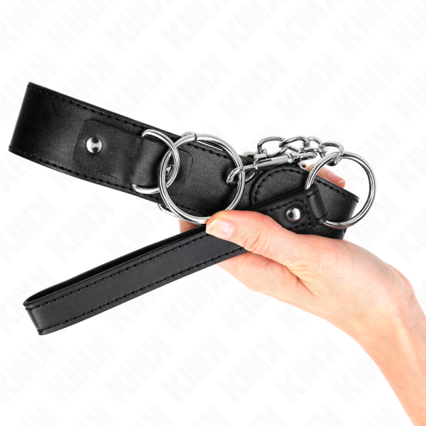 KINK - COLAR MODELO BÃSICO COM TRELA MODELO 4 AJUSTÃVEL 36-43 CM - Imagen 4