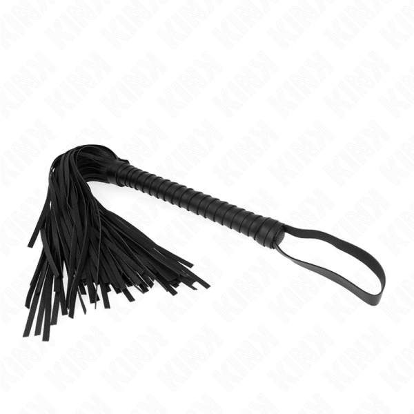 KINK - CHICOTE COM CABO TEXTURADO PRETO 48,5 CM - Imagen 2