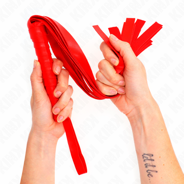 KINK - CHICOTE DE CAUDA LARGA VERMELHO 48,5 CM - Imagen 5