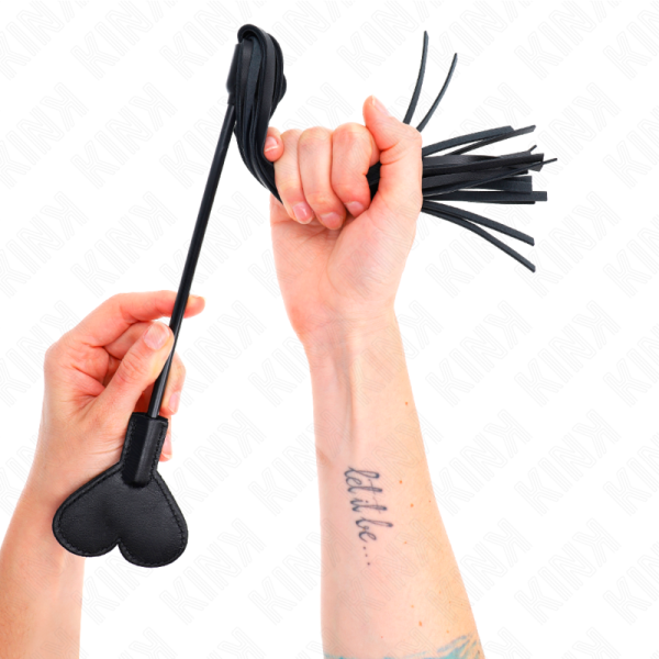 KINK - GAMA CHICOTE COM PANDEL CORAÃÃO 35 CM - Imagen 4