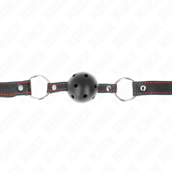 KINK - MORDAÃA DE BOLA PRETA OCA DURO MODELO 2 65 x 2,5 CM - Imagen 4