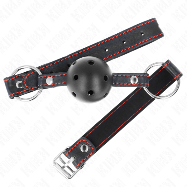 KINK - MORDAÃA DE BOLA PRETA OCA DURO MODELO 2 65 x 2,5 CM - Imagen 2