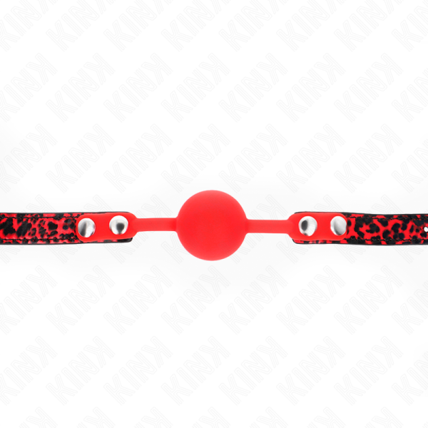 KINK - BOLA SILICONE 4 CM GAG MODELO 2 60 x 2 CM - Imagen 4