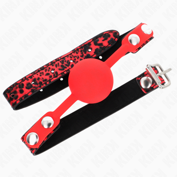 KINK - BOLA SILICONE 4 CM GAG MODELO 2 60 x 2 CM - Imagen 2