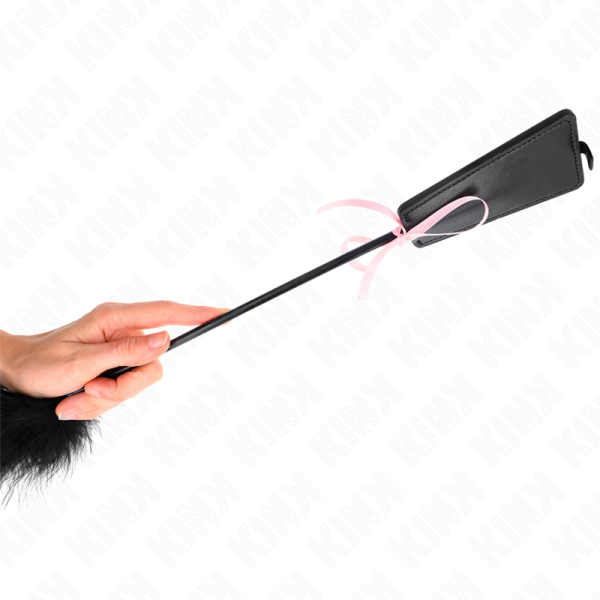 KINK - PENAS DE CÃCEGAS COM LAÃO DE FITA ROSA 49 CM - Imagen 5