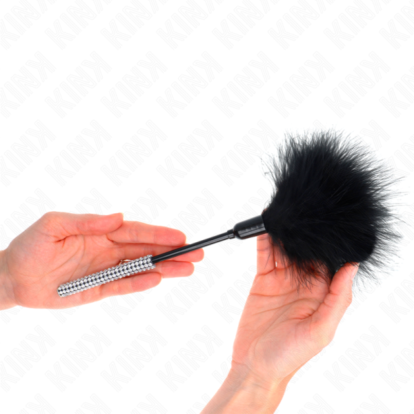 KINK - PENAS DE CÃCEGAS COM CABO DE Strass 27 CM - Imagen 5