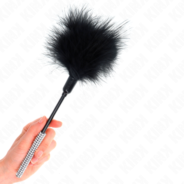 KINK - PENAS DE CÃCEGAS COM CABO DE Strass 27 CM - Imagen 4