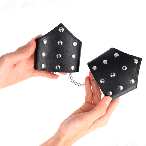 KINK - PULSEIRAS ESTILO PONTO PRETO COM CORRENTE AJUSTÃVEL ??17-23 CM X 8,5 CM - Imagen 3